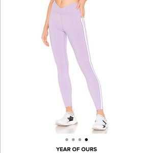 Year Of Ours purple legging